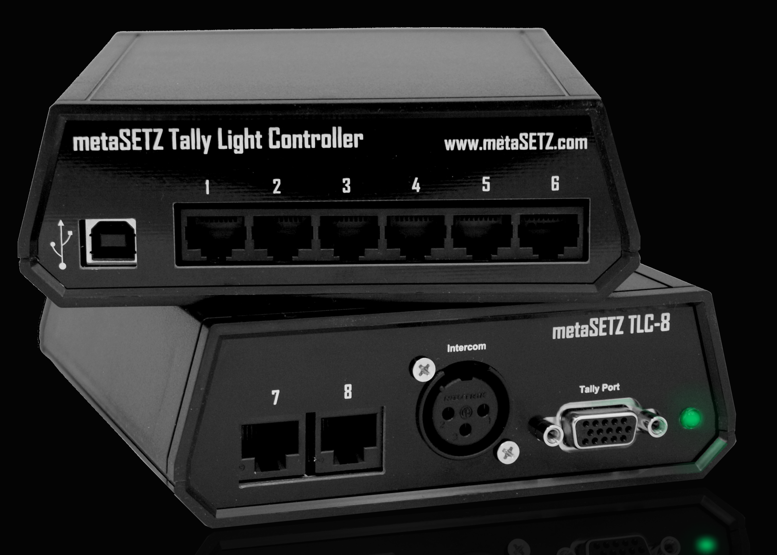TLC-8S Tally Controller V2 - metaSETZ